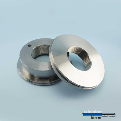 Piston 2-piece with thread