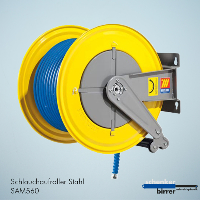 Open hose connector rigid steel
