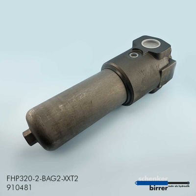 Pressure filter housing