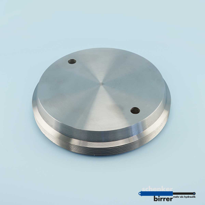 Fond de cylindre A avec filetage