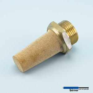 Silencer sintered bronze