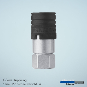 Coupling X-Series 365 3/8