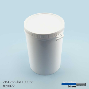 Recharge de granulés en boîte