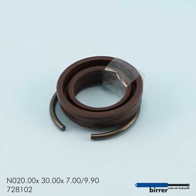 Anello scanalato in acciaio QHLP VITON