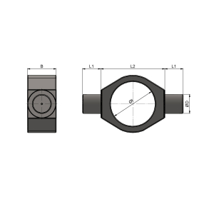 Bague de pivotement avec pivot