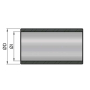 Cylinder barrel honed H8