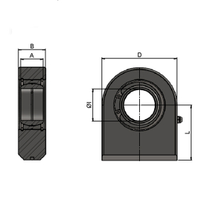 Tête d'articulation soudable BO