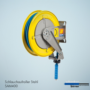 Open hose connector rigid steel