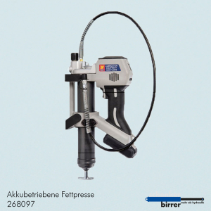 Akkubetriebene Fettpresse