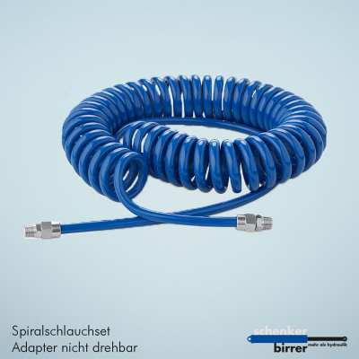 Set di tubi flessibili a spirale 06.5x10.0/2m