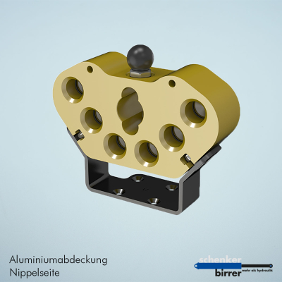 Aluminum cover/parking station