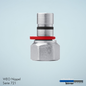 Nipplo WEO 350 dritto 3/8