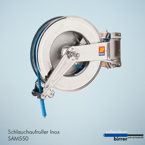 Raccord de tuyau ouvert INOX rotatif