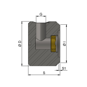 Base cilindro cotta a vapore